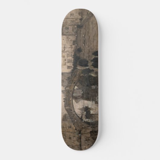Venetië, Italië ( Venetiaans landschap) Persoonlijk Skateboard (Voorkant)