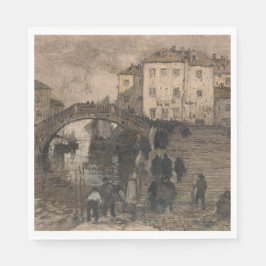 Venetië, Italië ( Venetiaans landschap) Servet