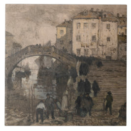 Venetië, Italië ( Venetiaans landschap) Tegeltje