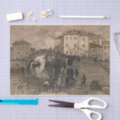 Venetië, Italië ( Venetiaans landschap) Tissuepapier (Craft)