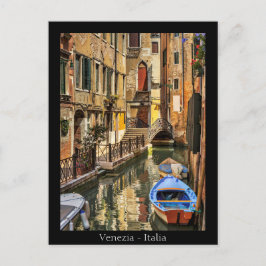 Venetië, Italië - Venezia Italia Canal Briefkaart
