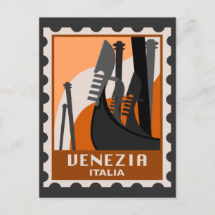 Venetië Italië, Venezia Italia,  Italiaans Feestdagenkaart