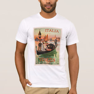 Venetië Italië vintage reisposter T-shirt