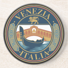Venetië Italië Zandsteen Onderzetter