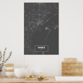 Venetië, Italië (zwart wit) Poster (Keuken)