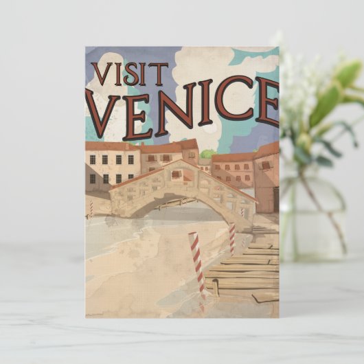 Venetië Kaart (Staand voorkant)