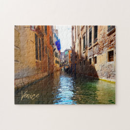 Venetië - kanaal Living  Little Bridge Legpuzzel