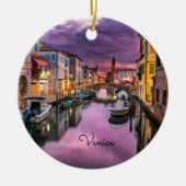 Venetië, kleurrijke schilderachtig foto, keramisch ornament (Voorkant)