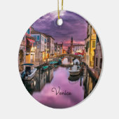 Venetië, kleurrijke schilderachtig foto, keramisch ornament (Links)