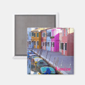 Venetië koelkastmagneet magneet (Voorkant / Achterkant)