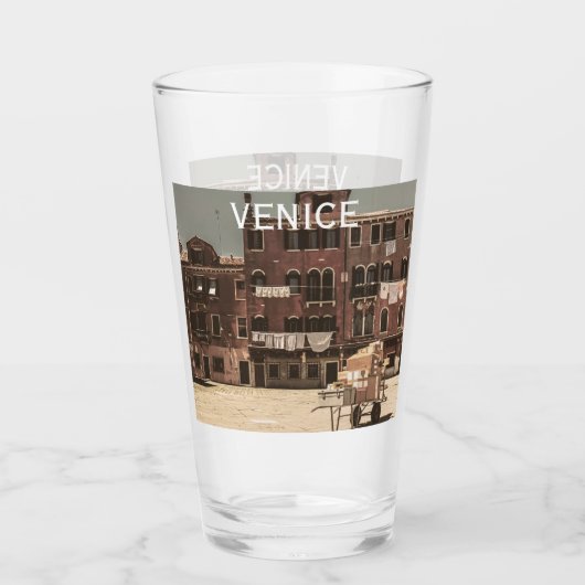  Venetië-landschap Glas (Voorkant)