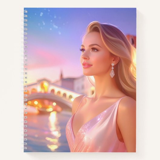 VENETIE - LIEFDE UIT ITALIË - NOTITIEBOEK (Voorkant)