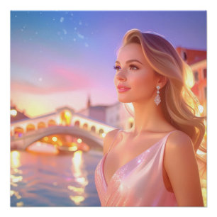 VENETIE - LIEFDE UIT ITALIË - PERFECT POSTER