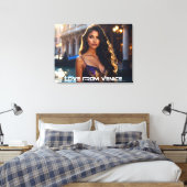 VENETIE - LIEFDE UIT VENETIE CANVAS AFDRUK (Insitu (Slaapkamer))