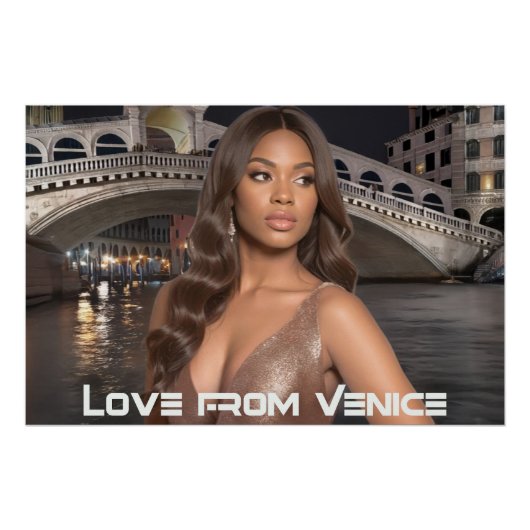 VENETIE - LIEFDE UIT VENETIE PERFECT POSTER (Voorkant)