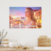 VENETIE - LIEFDE UIT VENETIE - POSTER (Keuken)
