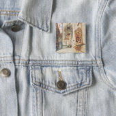 Venetië (m/c) vierkante button 5,1 cm (In situ)