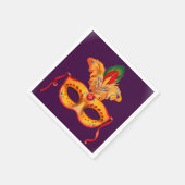 Venetië masker maskerade bal of feest servet (Hoek)