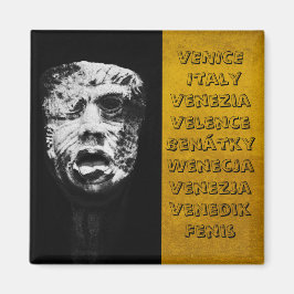 Venetië, maskers van Italië (Fridge Magnet) Magneet