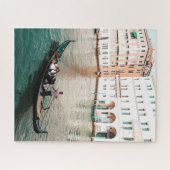 Venetië met gondel legpuzzel (Horizontaal)