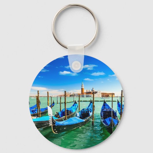 Venetië met Grand Canal Sleutelhanger (Achterkant)