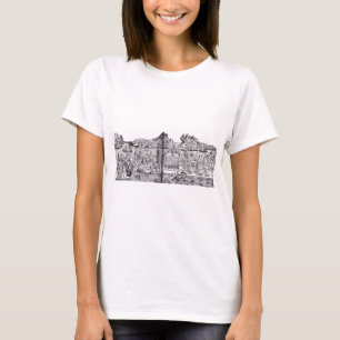 Venetië middeleeuwse stad in Italië T-shirt