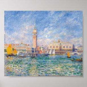 Venetië (Palace van Doge) Pierre-Auguste Renoir Poster