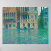 Venetië, Palazzo Dario (1908) van Claude Monet Poster (Voorkant)