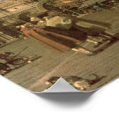 Venetië: Piazza di San Marco en de Colonnade Poster (Hoek)