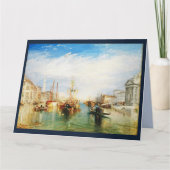 Venetië,  Portiek van Madonna  door J. M. W. Turne Kaart (Voorkant)