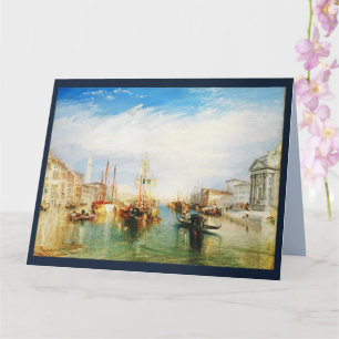 Venetië,  Portiek van Madonna  door J. M. W. Turne Kaart