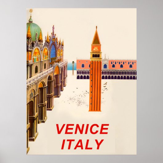 Venetië, poster Italië (Voorkant)