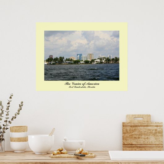 Venetië-Poster van Amerika Poster (Keuken)