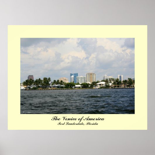 Venetië-Poster van Amerika Poster (Voorkant)