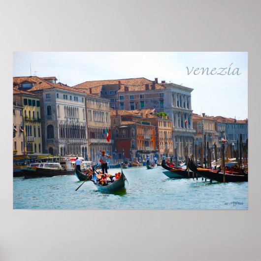 Venetië, poster Venezia (Voorkant)