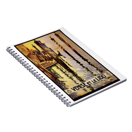 Venetië Reisposter Notitieboek (Rechterzijde)