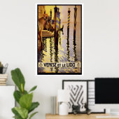 Venetië Reisposter Poster (Thuiskantoor)