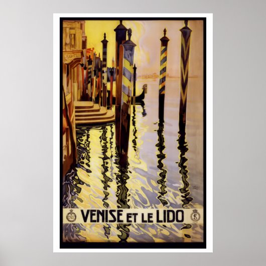 Venetië Reisposter Poster (Voorkant)