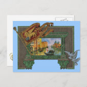 Venetië, Replica  Briefkaart 1910 (Voorkant / Achterkant)
