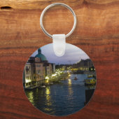 Venetië 's nachts sleutelhanger (Voorkant)