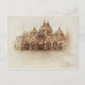 Venetië. Sint Mark's Basilica. door Vasily Surikov Briefkaart (Voorkant)
