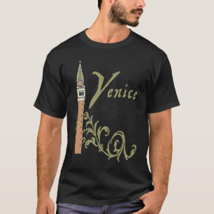 Venetië St Marks Campanile Italiaanse St Marcus Ba T-shirt