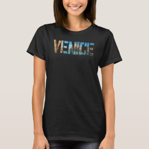 Venetië Stad Italië souvenir voor mannen vrouwen T-shirt