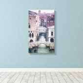 Venetië-stemming Canvas Afdruk (Insitu (Houten vloer))