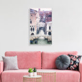 Venetië-stemming Canvas Afdruk (Insitu (Woonkamer))