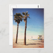  Venetië-strand Briefkaart (Voorkant / Achterkant)