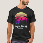  Venetië Strand Californië Zonsondergang T-shirt (Voorkant)