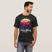  Venetië Strand Californië Zonsondergang T-shirt (Voorkant volledig)
