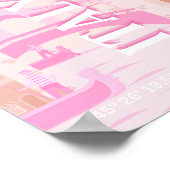 Venetië Travel Art, Italië, Travel Art, Pastel Poster (Hoek)