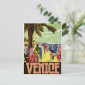 Venetië Travel Kunstwerk Briefkaart (Staand voorkant)